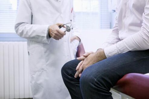 Consultatioun mat engem Spezialist fir Prostatitis